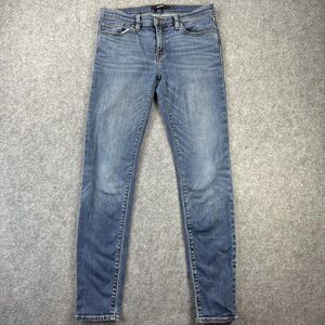 Hudson Jeans Womens 28 Blue Skinny Mid Rise Denim Stretch Pants Casual 28x29